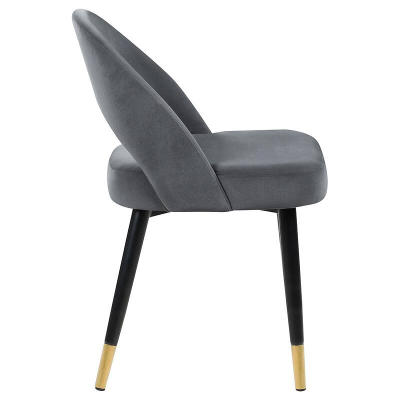 Wooden Arched Back Side Chairs,Dining Chair (Set of 2)