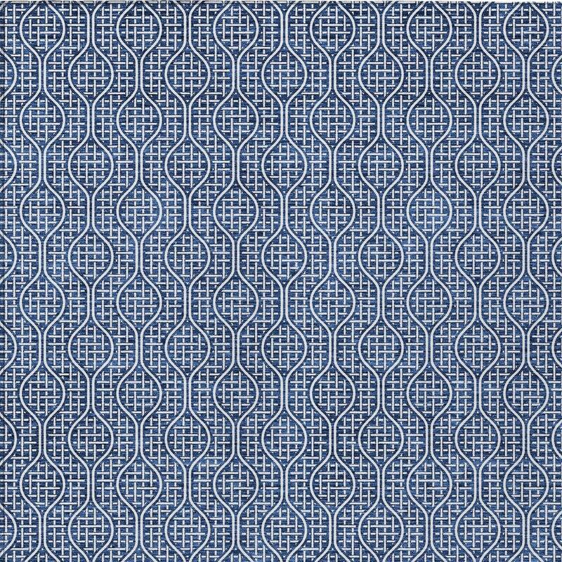 HomeRoots Geometric Transitional Rectangle Outdoor Rug