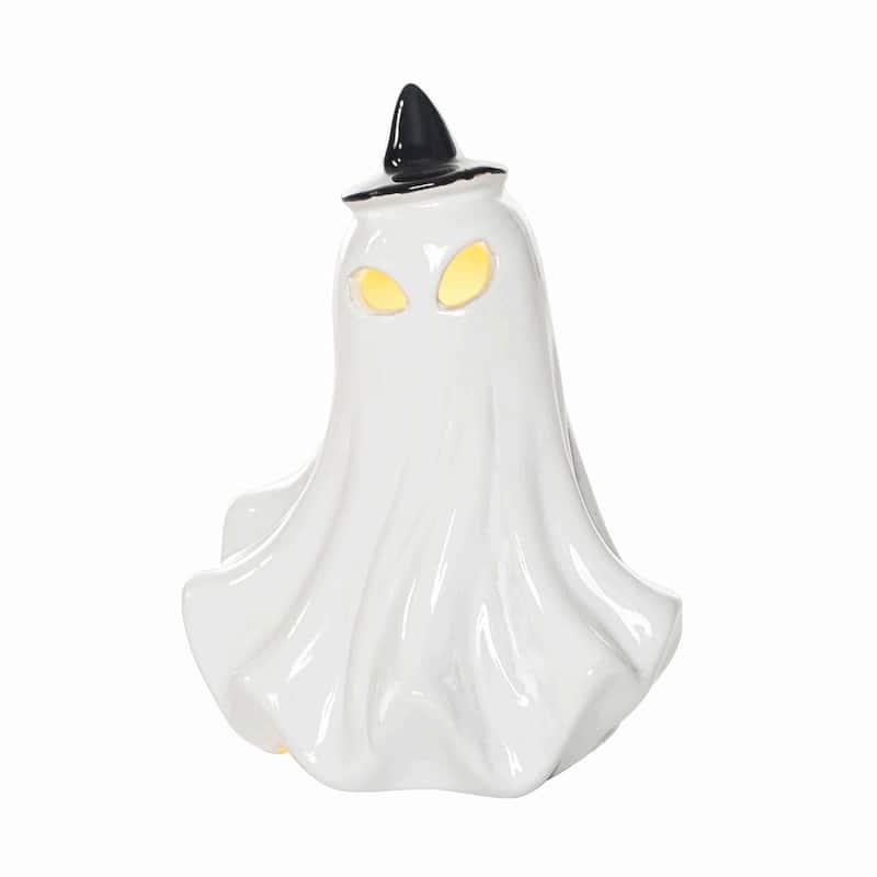 BOO Ghost LED Figurine