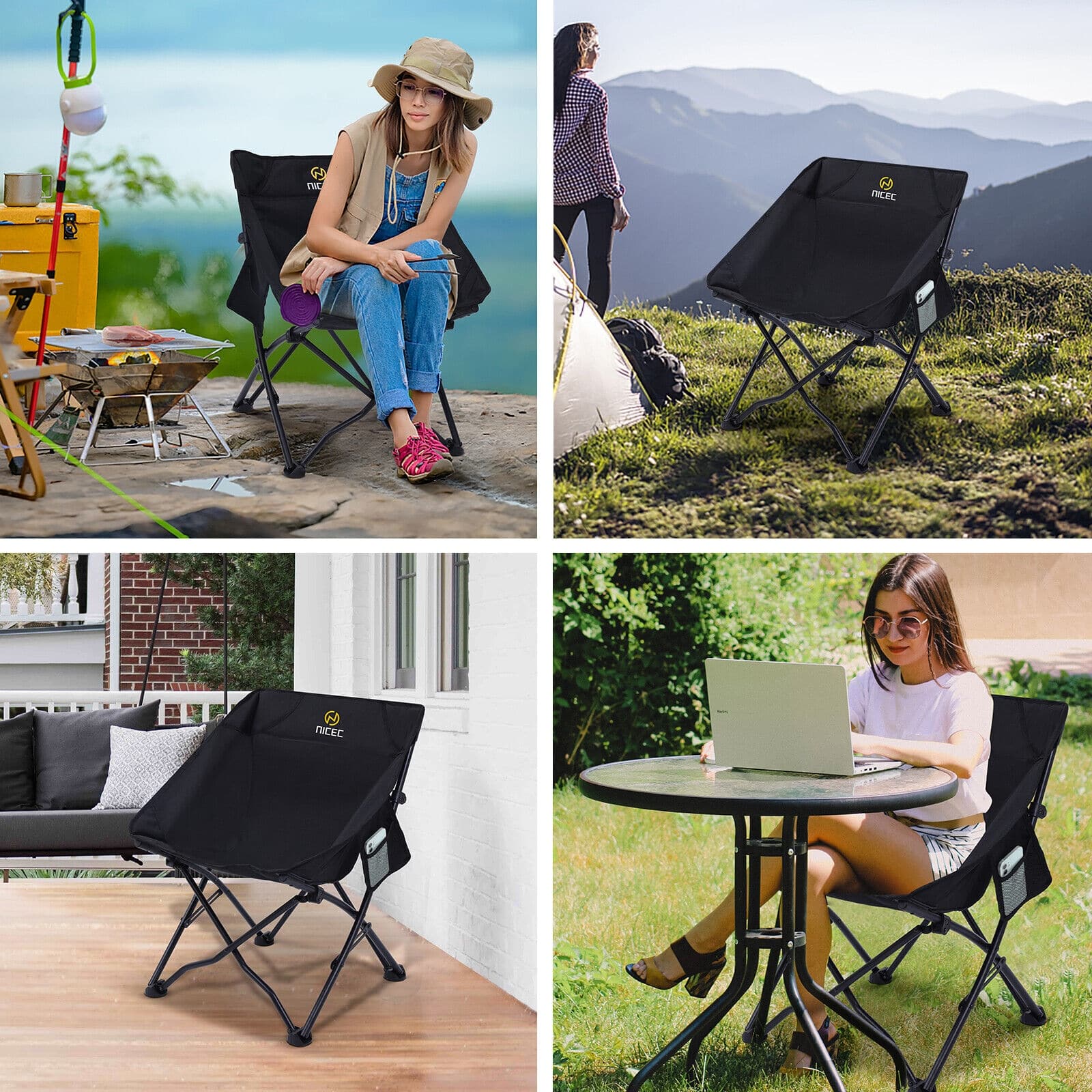 Camping Chairs, Fold Chair, Portable Chair, Backpacking Chair, Compact