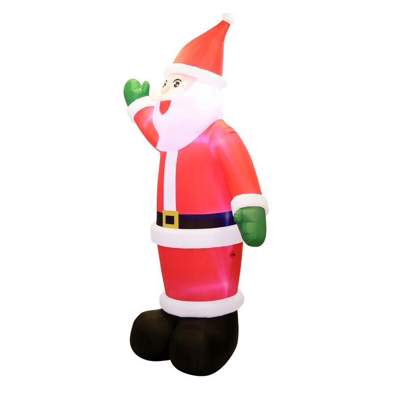 Occasions Inflatable Santa, 12 ft. Tall, Multicolored