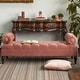 preview thumbnail 6 of 26, Lewis Bolster Arm Entryway Bench