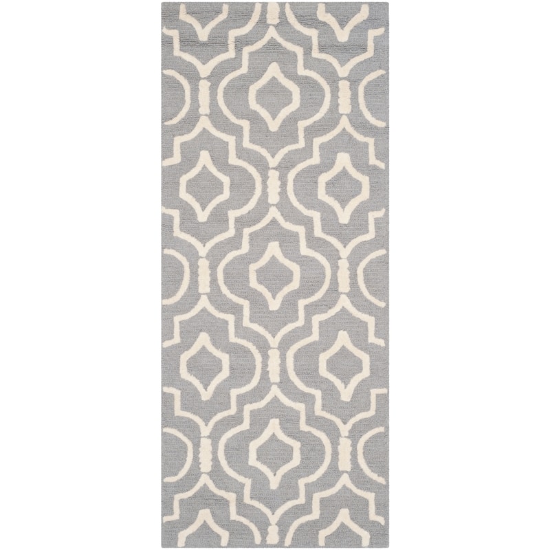 SAFAVIEH Handmade Cambridge Smaragda Modern Wool Rug