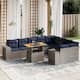 Option Grey-5x middle+Table+2x corner
