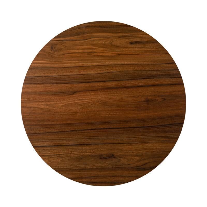 Glitzhome Modern 3-Piece Wooden Swivel Bar Stools & Height Adjustable Pub Table Set