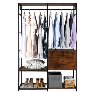 Multiple Drawer Rack Multiple Storage Racks and Drawers, Heavy Metal Closet Storage Rack ...