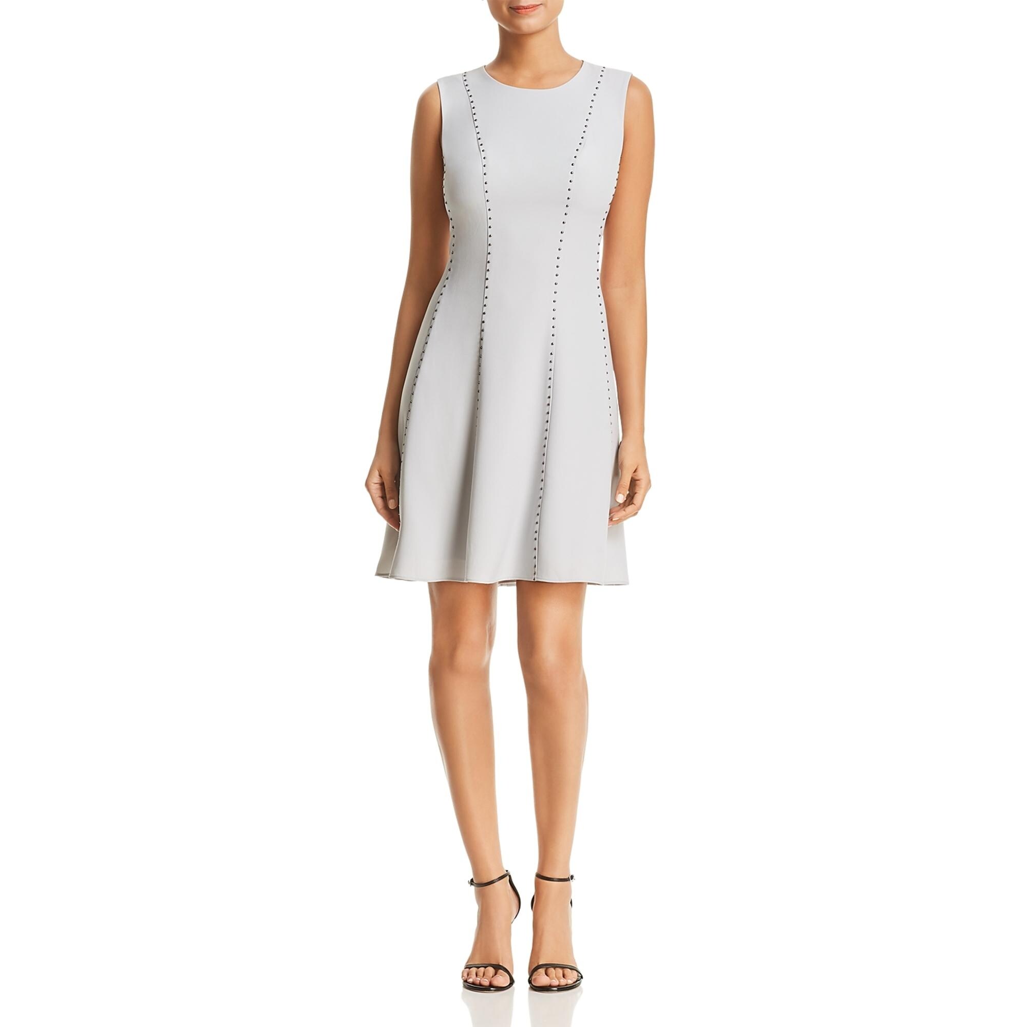 donna karan fit and flare dress