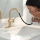 preview thumbnail 14 of 14, STYLISH Single Handle Pull Down Dual Mode Bathroom Faucet