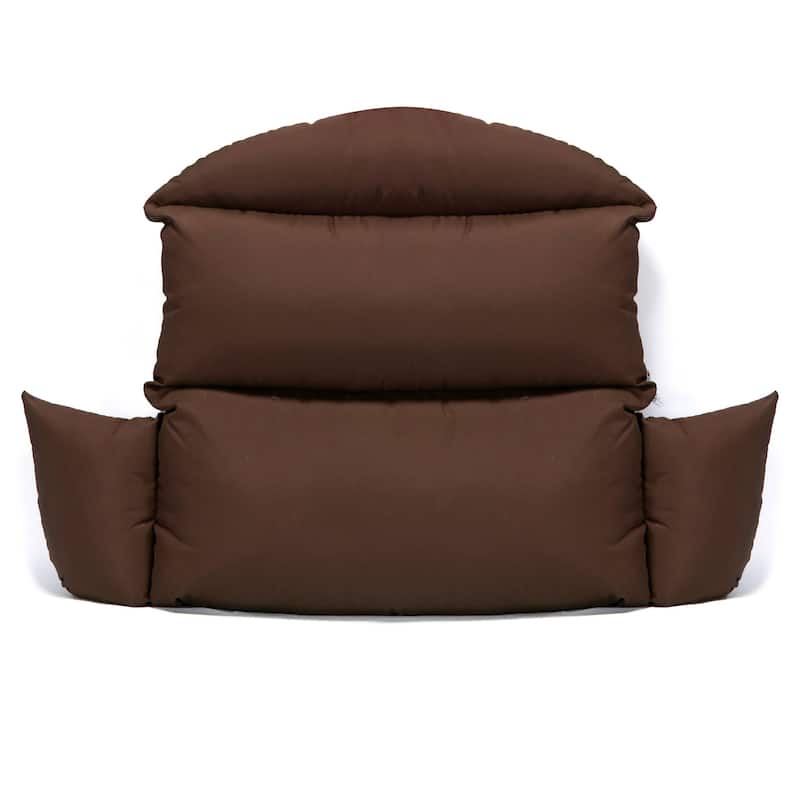 2-Person Hanging Egg Chair Cushion - Durable, Soft Outdoor Swing Seat Replacement - All Colors