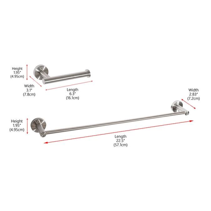 Indigo Home 2-Piece Bathroom Hardware Set