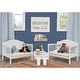 preview thumbnail 13 of 11, Dream On Me Portland 3 In 1 Convertible Toddler Bed in White