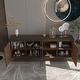 preview thumbnail 5 of 12, Clihome Furniture Wood 4-Door Accent Cabinet