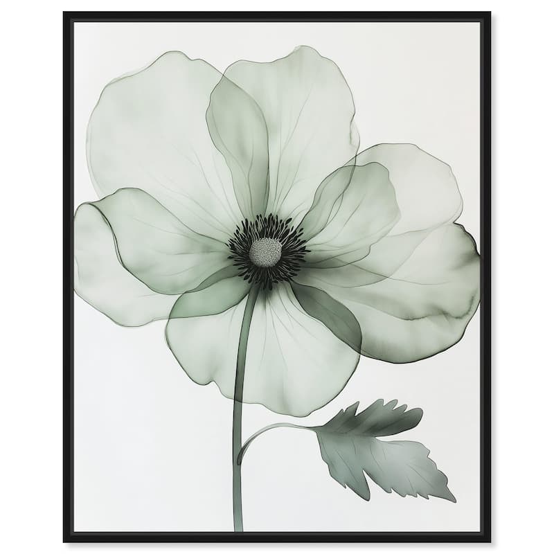 Delicate Stamen IV Canvas by Art Remedy - Black - 36" x 45"