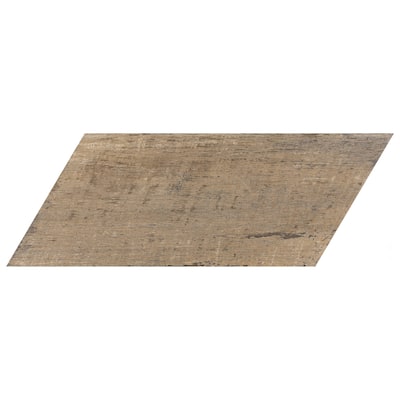 Merola Tile Retro Naveta Terra 7" x 16-3/8" Porcelain Floor and Wall Tile
