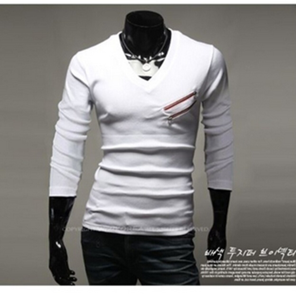 mens slim fit casual t shirts