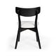 preview thumbnail 29 of 141, Christopher Knight Home - Chazz Mid-Century Modern Upholstered Dining Chairs Set with Solid Wood Splayed Leg