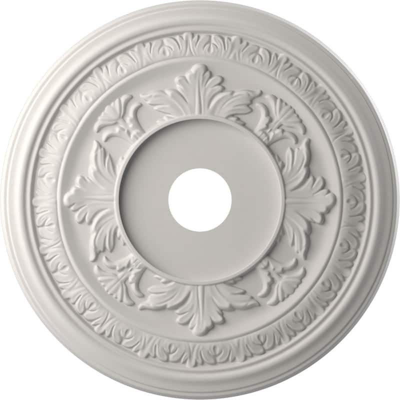 3 1/2" Inside Diameter - Baltimore Thermoformed PVC Ceiling Medallion