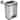 iTouchless 13 Gallon / 49 Liter AutoStep Sensor Kitchen Trash Can with Odor Filter (Black Trim)