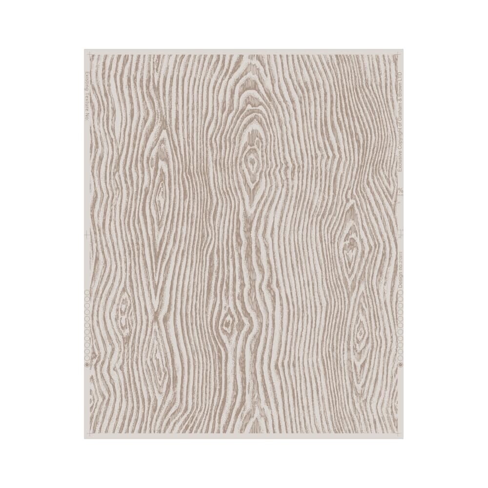 Shop Graham And Brown 100510 56 Square Foot Cypress Taupe And