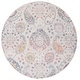 preview thumbnail 44 of 111, SAFAVIEH Madison Belle Boho Glam Paisley Pattern Area Rug 6'7" Round - Grey/Gold - Round