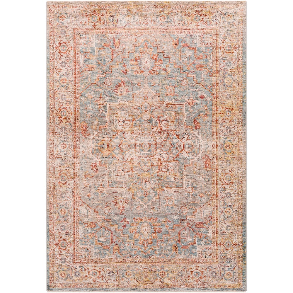 Livabliss Traditional Mirabel Medallion Area Rug