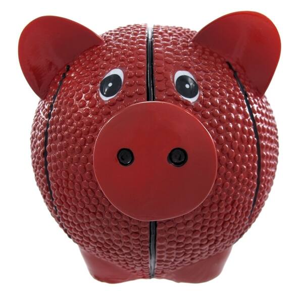 Shop Funny Basketball Pig Piggy Bank Sports Overstock 17846790