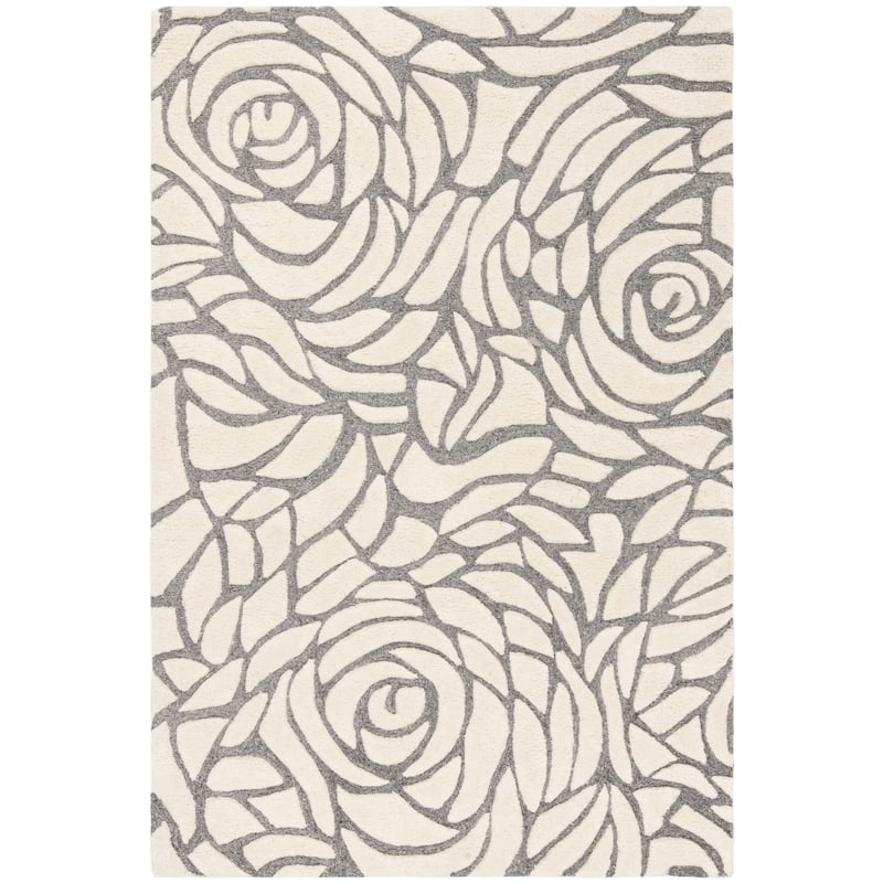 SAFAVIEH Berber Shag Yasumi Abstract 1.25-inch Thick Rug