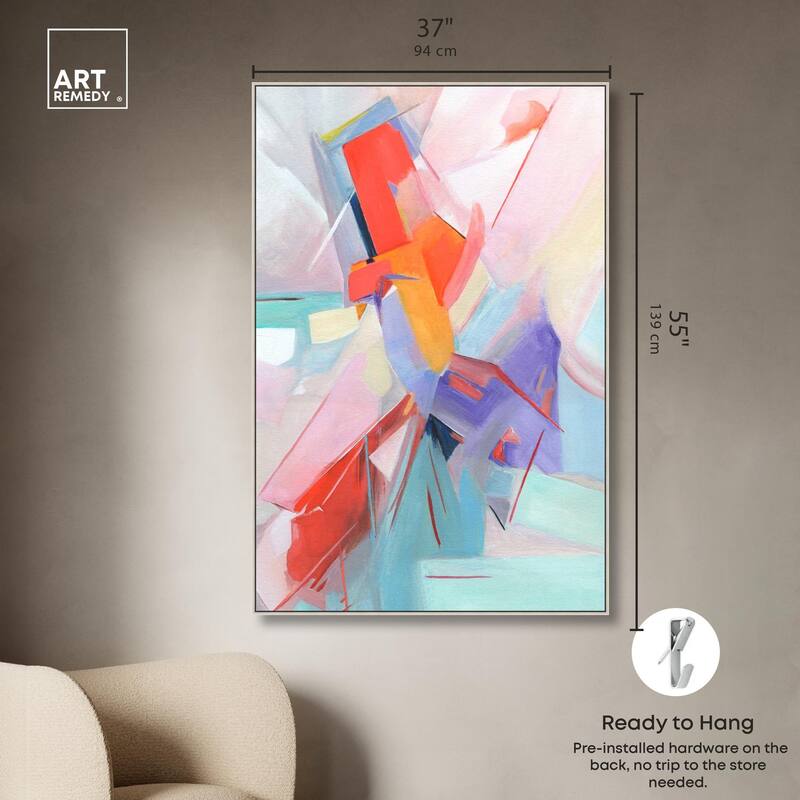 Give Joy I Canvas by Art Remedy