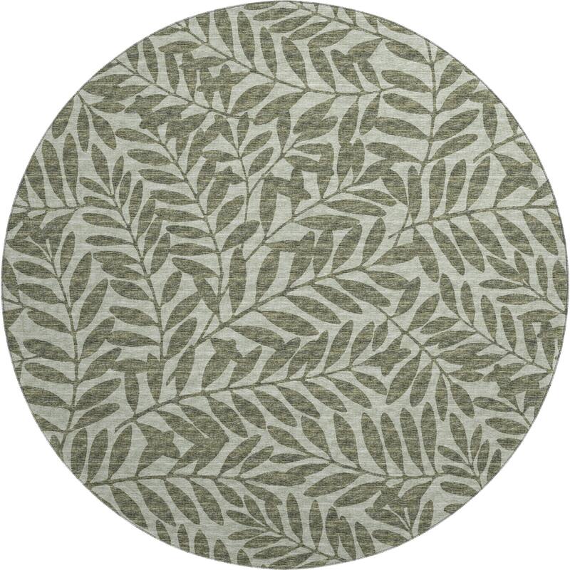 Premium Washable Super Soft Modern Fern Mayfield Rug