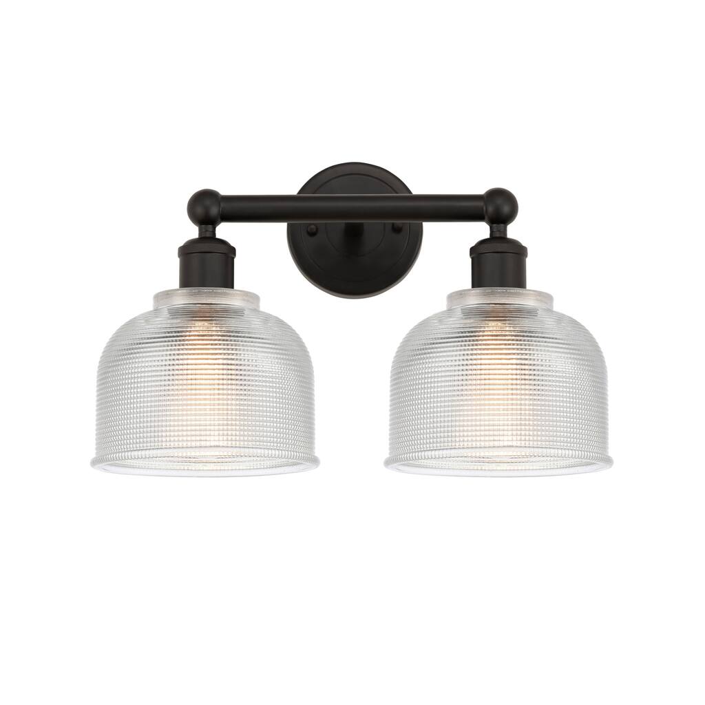 Innovations Lighting 616-2W-11-15 Dayton Vanity Dayton 2 Light 15"