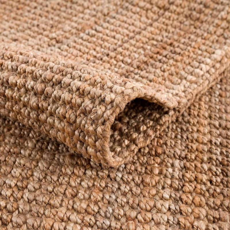 Hauteloom Jute Rug Collection - Natural Fiber Jute Farmhouse Area Rug