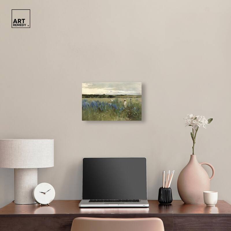 Path of the Shepherd Canvas by Art Remedy, Gallery Wrapped
