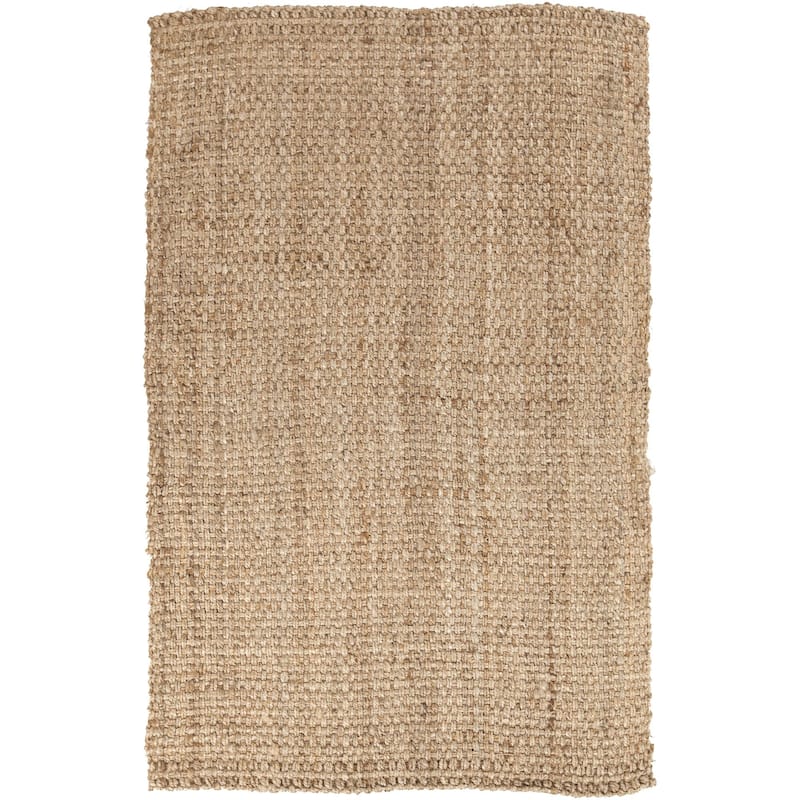 Livabliss Jute Woven Casual Solid Area Rug