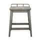 preview thumbnail 3 of 4, Steve Silver Rigby Smokey Oak 24-inch Counter Stool