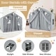preview thumbnail 8 of 19, Costway Kids Play Tent with Door Curtains Windows Star Lights Colorful - See Details