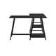 preview thumbnail 25 of 29, Carbon Loft Industrial L-shaped Corner Computer Desk with Shelf