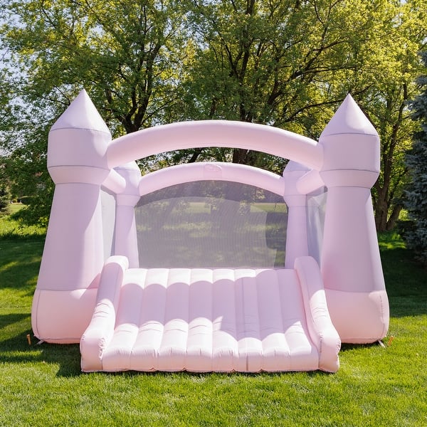 slide 2 of 8, Bounceland Party Castle DayDreamer Cotton Candy Bounce House
