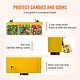 preview thumbnail 13 of 19, VEVOR Commercial Vending Machine, Triple Compartment Candy Dispenser with Iron Stand, Gumball and Candy Machine