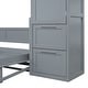 preview thumbnail 27 of 27, Queen Size Murphy Bed Wall Bed with Closet and Drawers