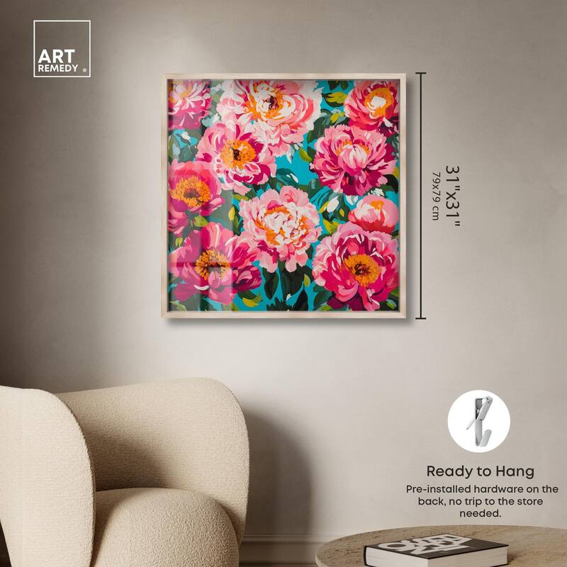 Maximalist Bloom Shadowbox by Art Remedy
