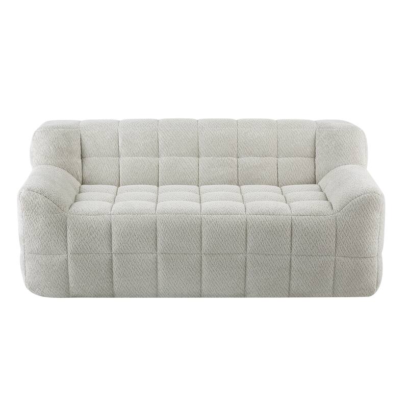 Full Compression Sofa with Memoru Foam Fill, No Assembly