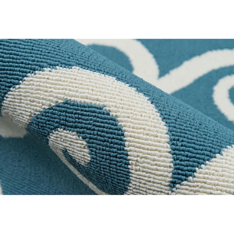 Momeni Baja Waves Indoor Outdoor Rug