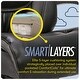 preview thumbnail 9 of 12, Serta Baxter Big and Tall Smart Layers Ergonomic Executive Office Chair, Black/ Gray