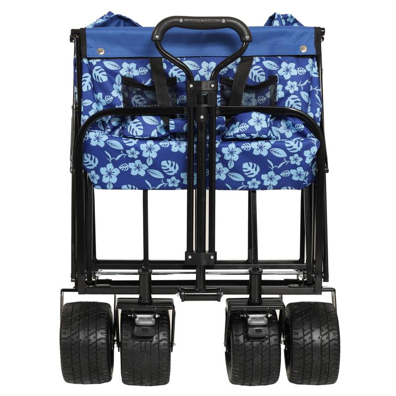 440lbs Collapsible Foldable Wagon Cart