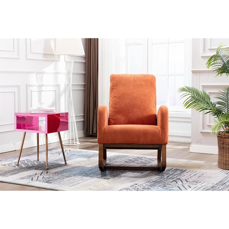 Modern Fabric Rocking Chair