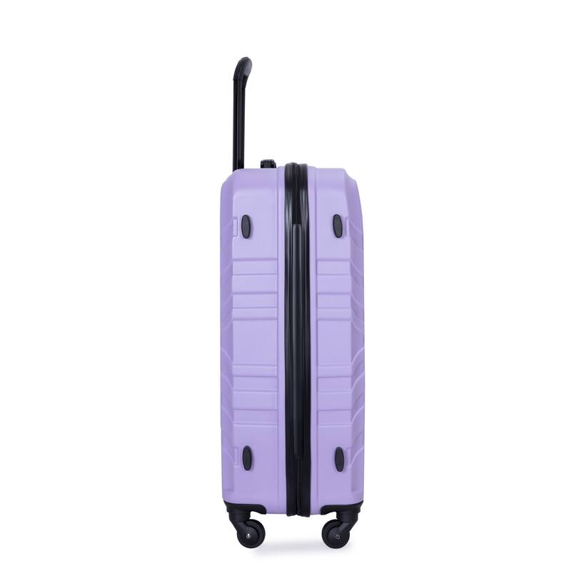 High Quality 3 Piece Hard-Shell Luggage Sets, ABS Lightweight Suitcase with Telescoping Handles and Spinner Wheels & TSA Lock