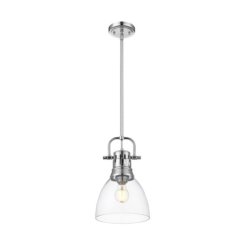 Golden Lighting 3604-S CH Duncan 9" Wide Mini Pendant