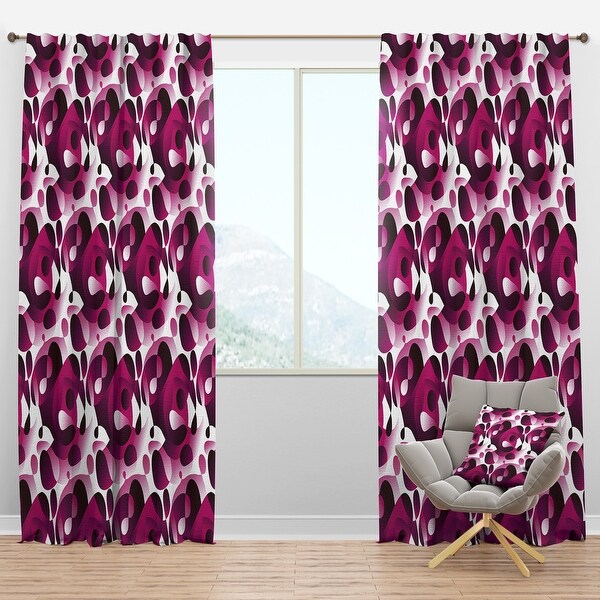Designart 'Abstract Design Retro Pattern VI' Mid-Century ...
