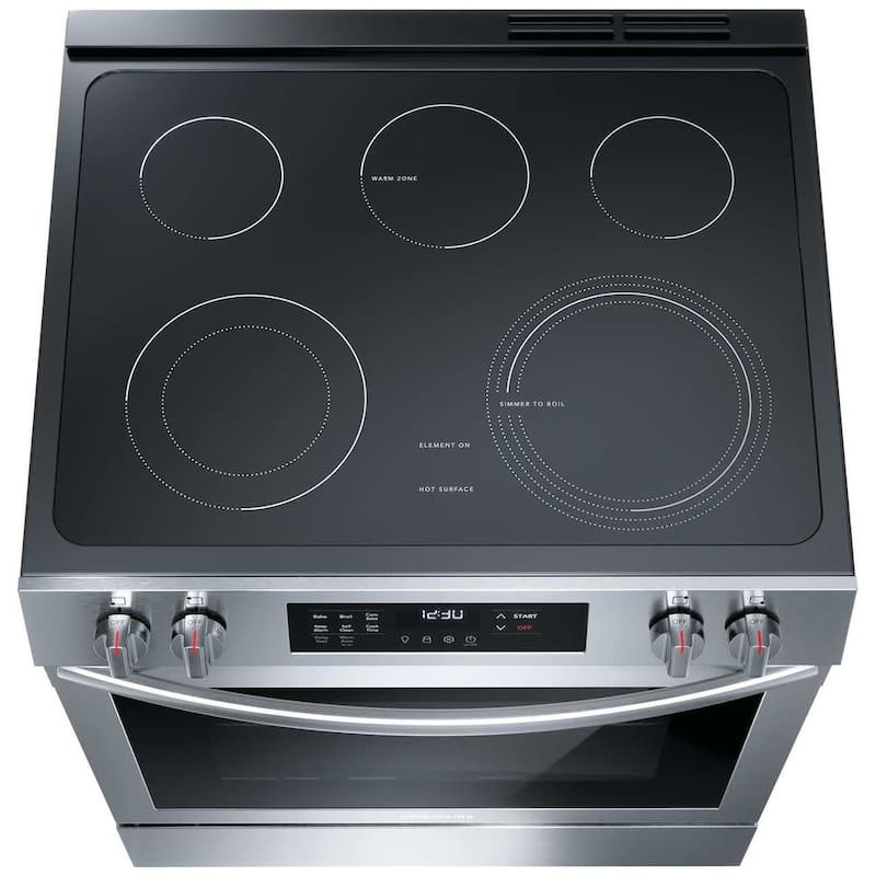 Frigidaire FCFE3083A 30" Wide 5.3 Cu. Ft. Slide In Electric Range with