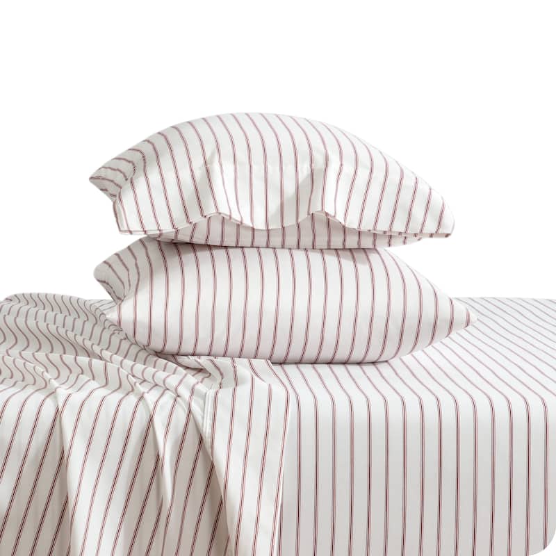 Bare Home Double Brushed Deep Pocket Printed Sheet Set